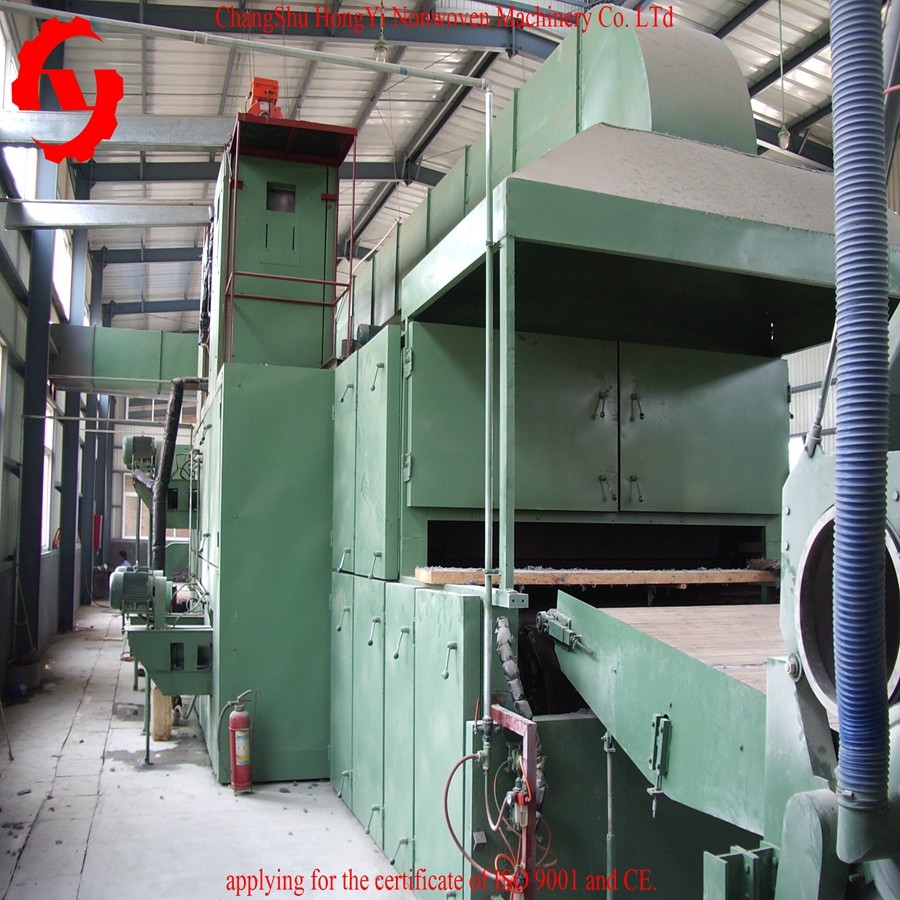 La basura del nonwoven de Changshu CE/ISO9001 los 2.5m sentía de fabricación de la máquina