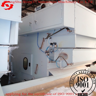 Máquina de pesaje automática 1100m m, fieltro del abrelatas de algodón que hace la máquina para Carpert que hace 200kg/H