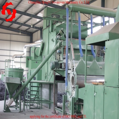 La basura del Nonwoven de 5,5 M sentía de fabricación de la máquina con el certificado CE/ISO9001