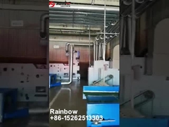 máquina no tejida de 1000kg/H Airlaid, aguja que perfora la cadena de producción sentida mal hecha