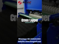 ¿Qué es una máquina de cross lapper?