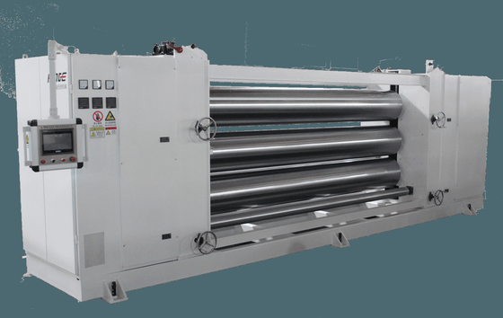 Máquina para rodar en caliente con calendario para máquinas no tejidas textiles