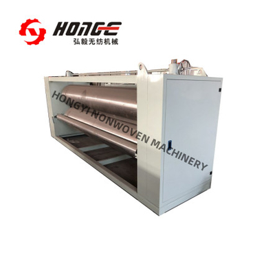 Máquina de planchar de tres rodillos para máquinas textiles no tejidas