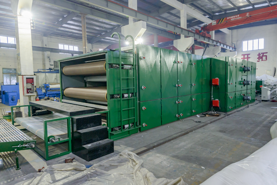 Máquina de secado de alfombras de geotextiles no tejidos