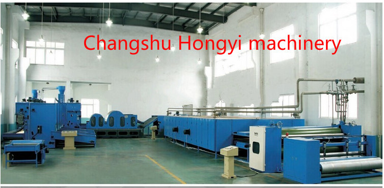 Equipo de fabricación industrial automático del colchón de la guata con el solo cilindro