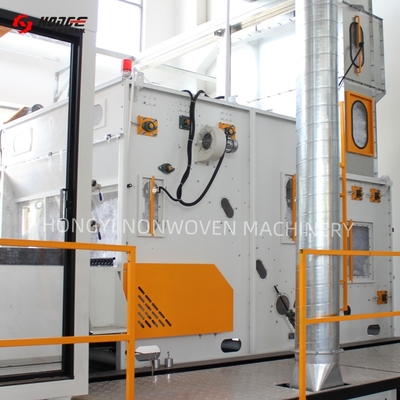 alimentador vibrante de la tolva de la capacidad 500kg/H para la fabricación no tejida de la tela